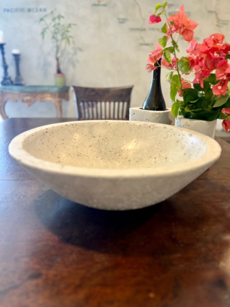 Coquina Textured Round Bowl – Medium